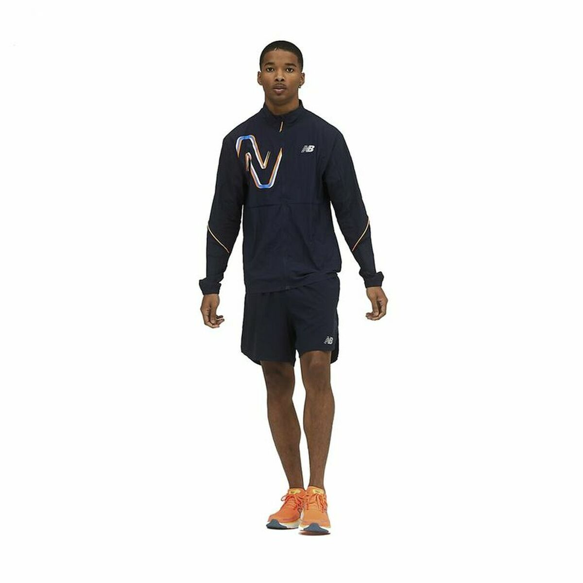 Windcheater Jacket New Balance Dark blue - Le schmidt