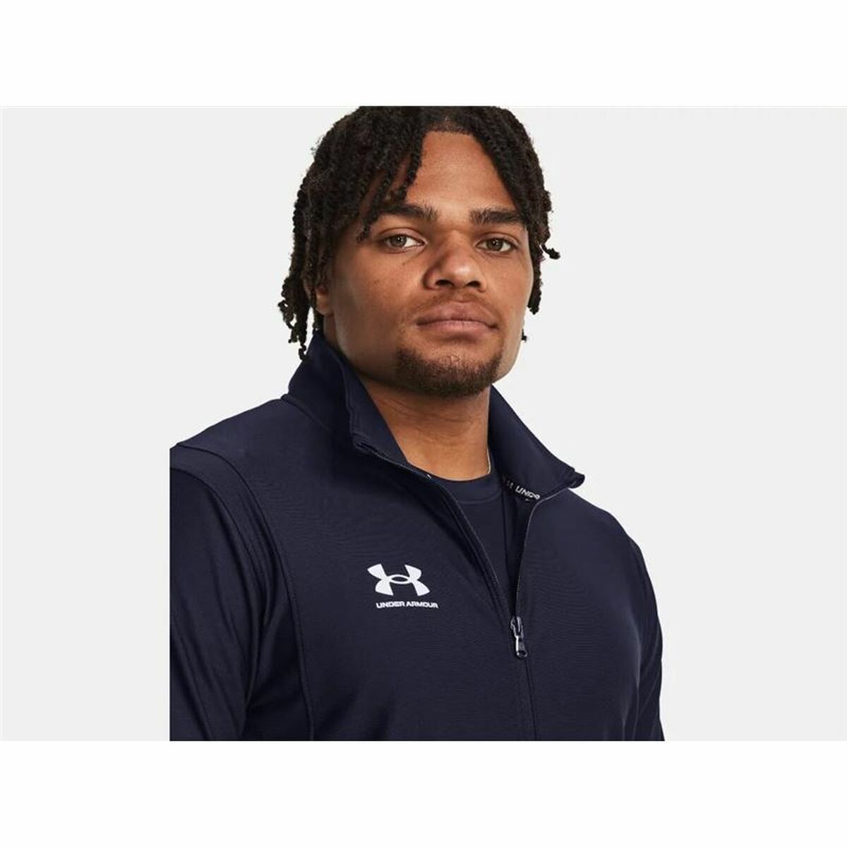 Training Sweatshirt for Adults Under Armour Challenger Blue - Le schmidt