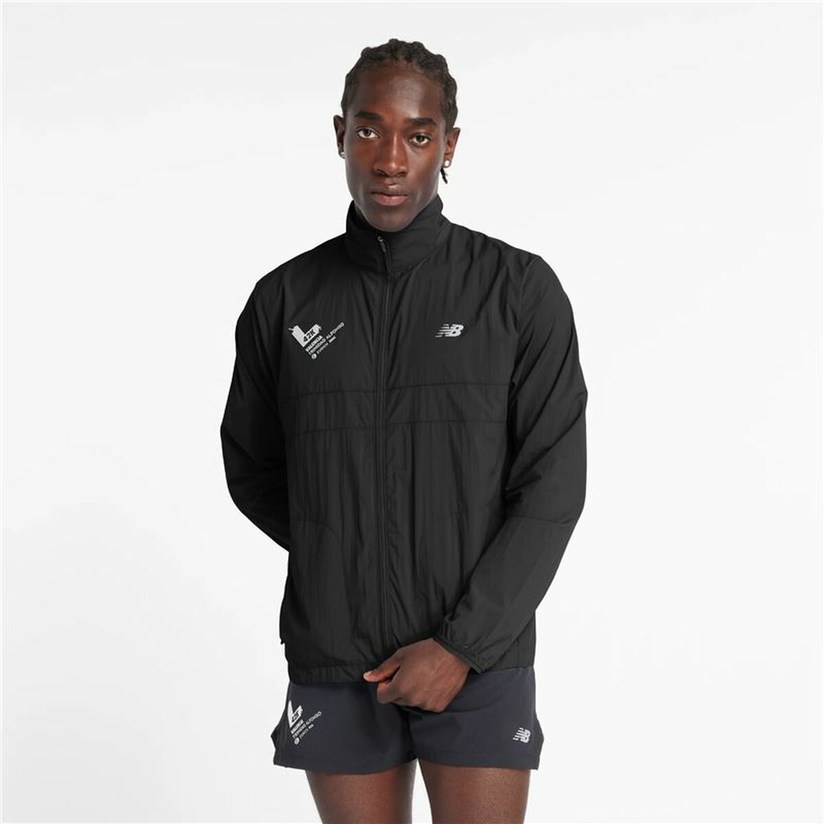 Men's Sports Jacket New Balance Valencia Marathon Athletics - Le schmidt