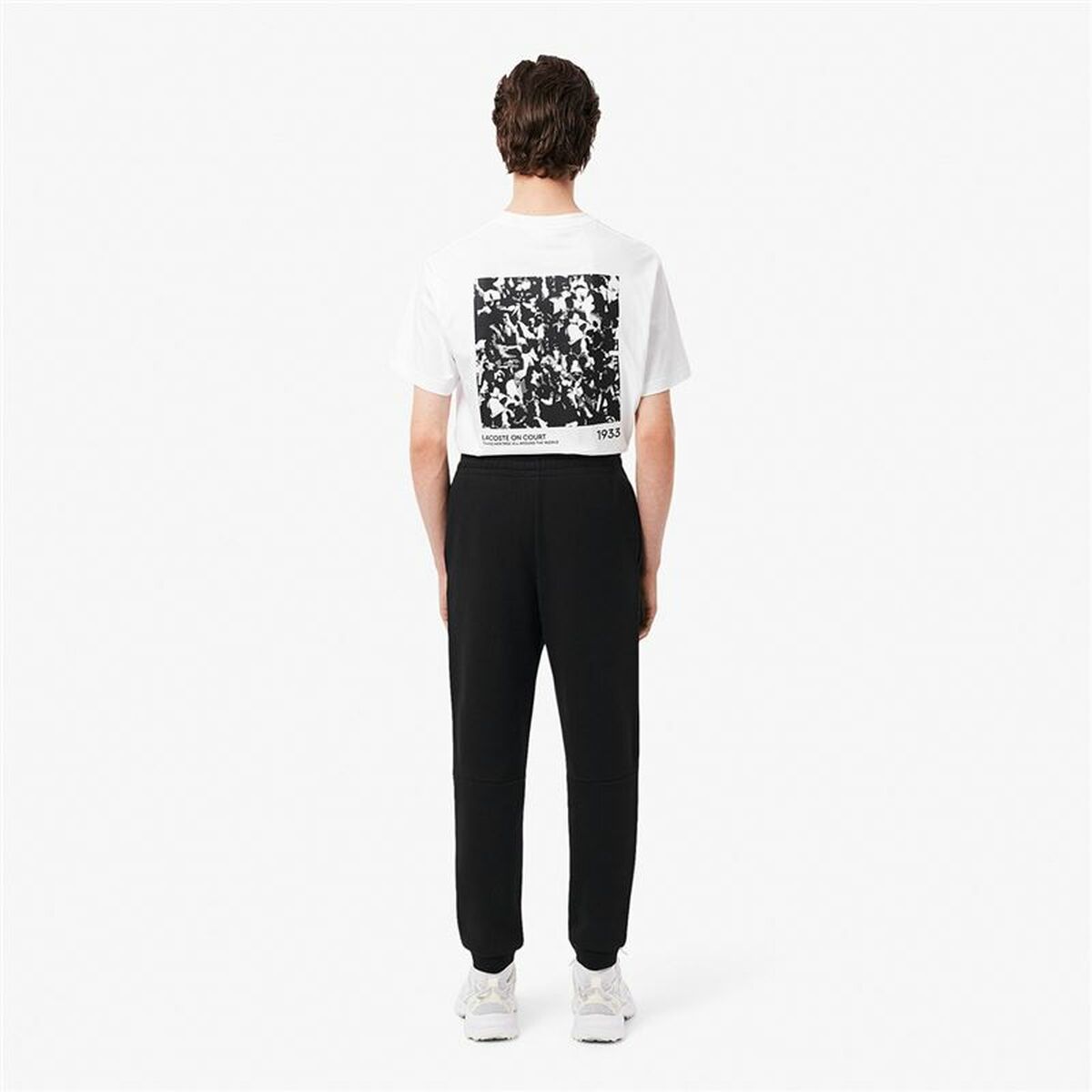 Long Sports Trousers Lacoste Core Performance Black Men - Le schmidt
