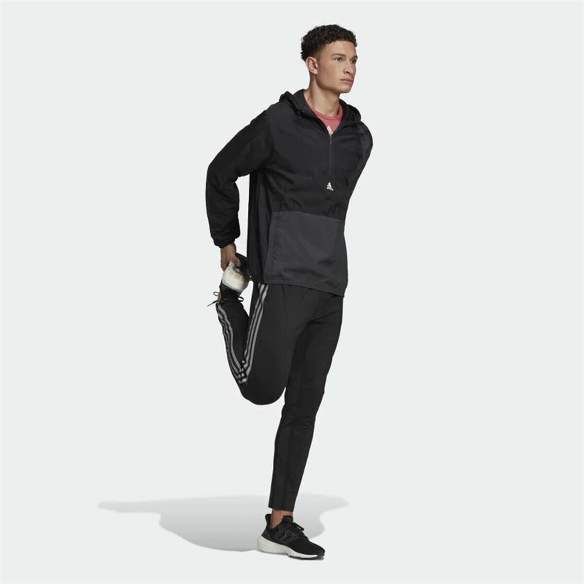 Men's Sports Jacket Adidas Colorblock Black - Le schmidt