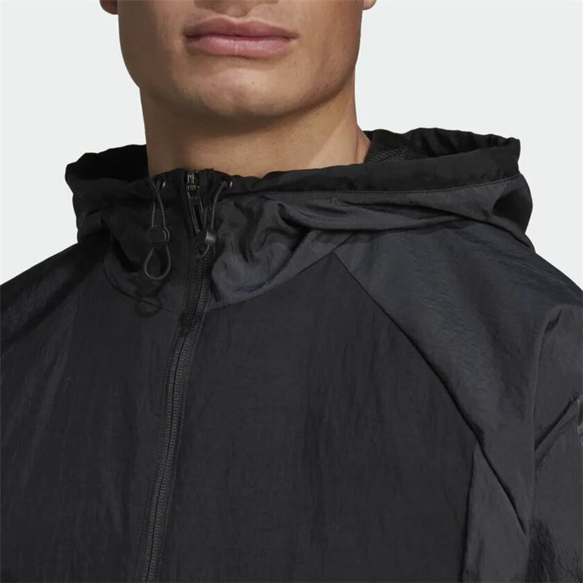 Men's Sports Jacket Adidas Colorblock Black - Le schmidt
