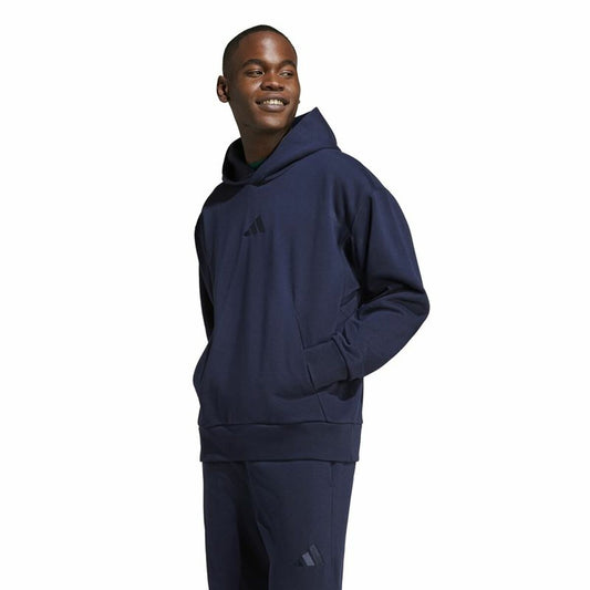 Men’s Hoodie Adidas All Szn Fleece Hoodie Blue XL - Le schmidt