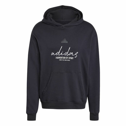 Men’s Hoodie Adidas Brand Love French Terry Black - Le schmidt