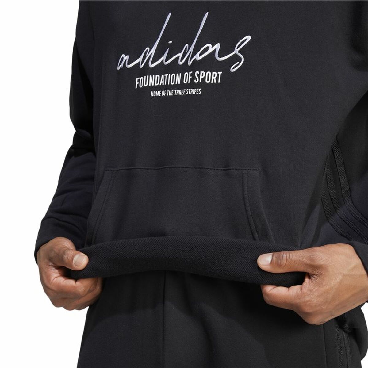 Men’s Hoodie Adidas Brand Love French Terry Black - Le schmidt