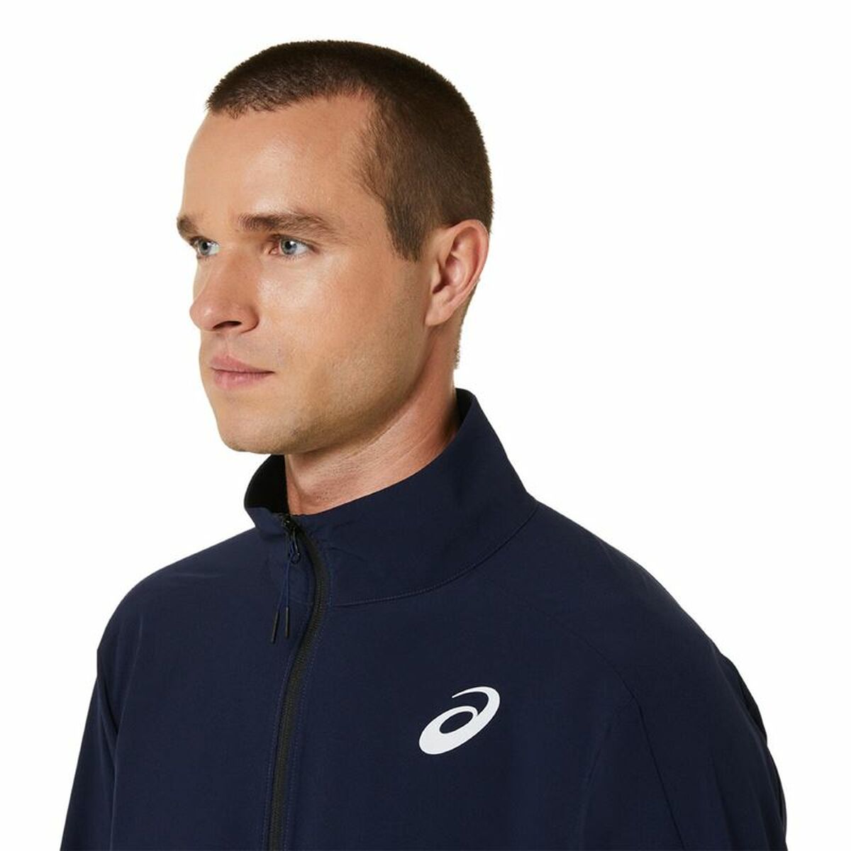 Men's Sports Jacket Asics Match Blue - Le schmidt