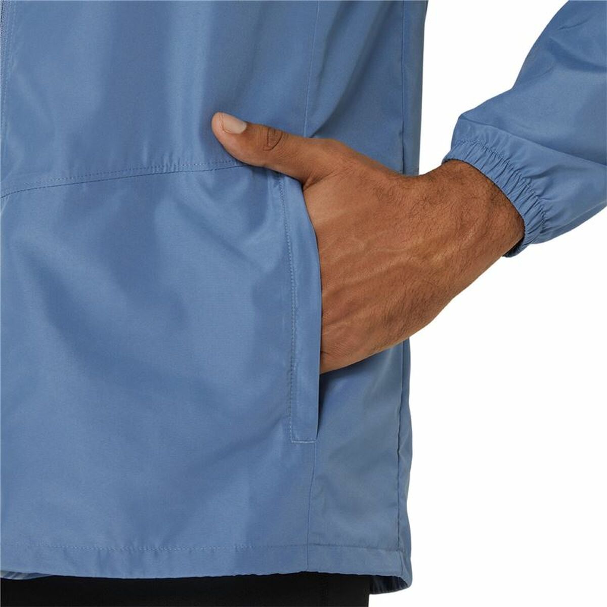 Men's Sports Jacket Asics Core Blue White - Le schmidt