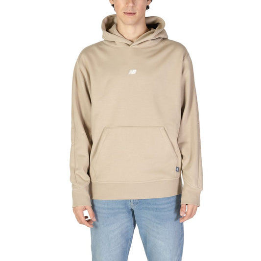 New Balance Beige Recycled Polyester Hoody - Le schmidt