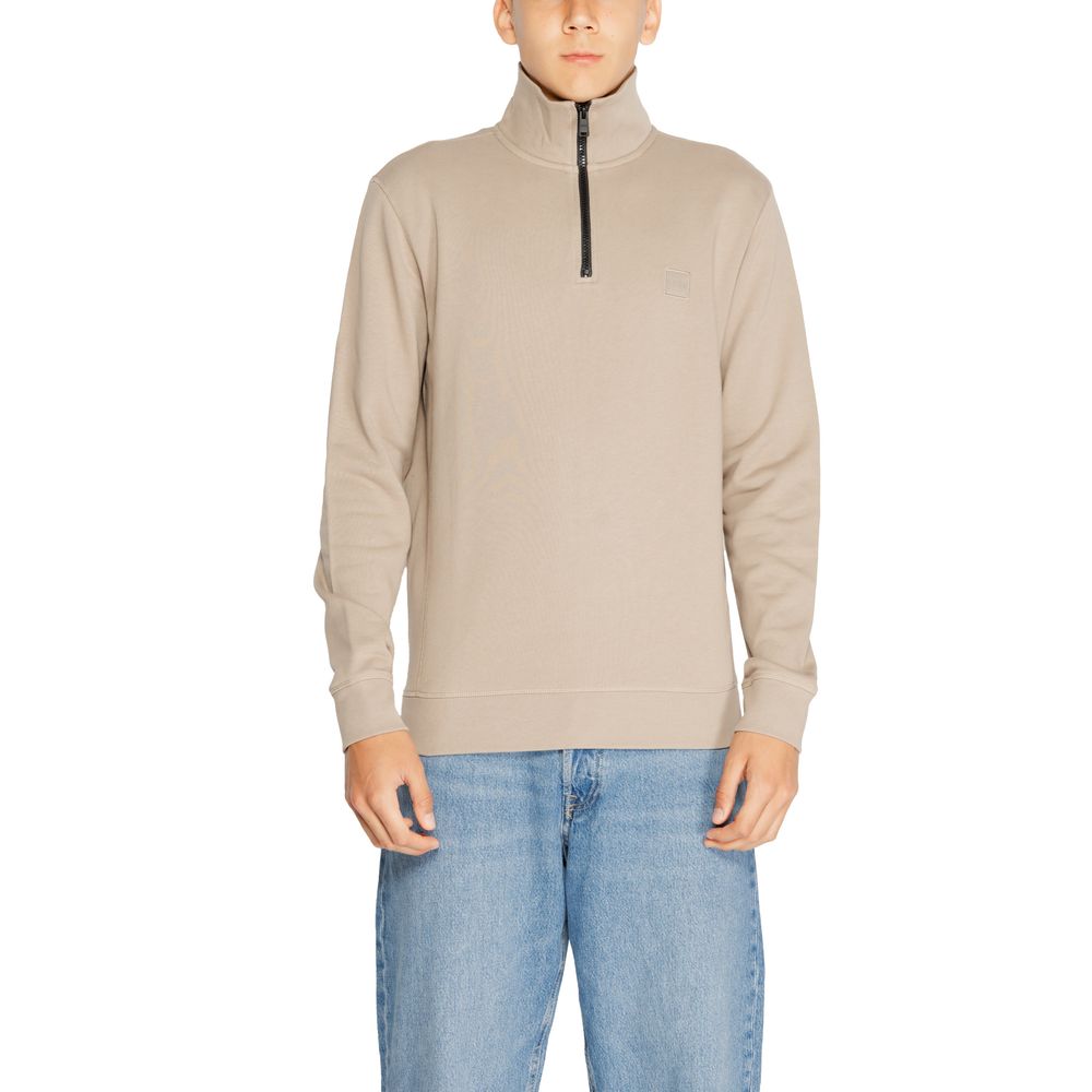 Hugo Boss Brown Cotton Sweatshirt - Le schmidt