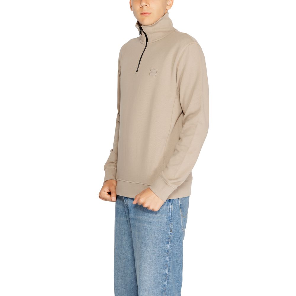Hugo Boss Brown Cotton Sweatshirt - Le schmidt