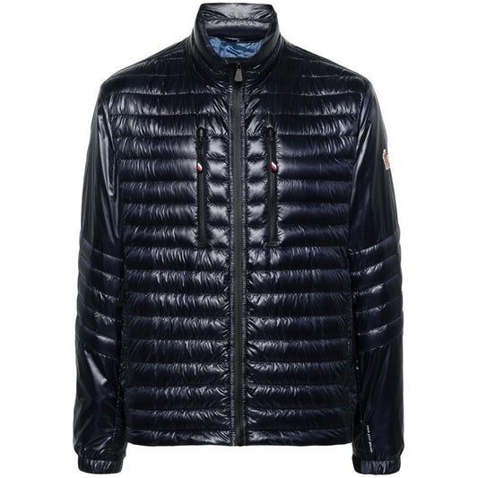 Moncler Blue Polyamide Men Jacket - Le schmidt