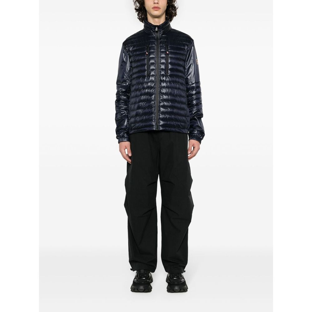 Moncler Blue Polyamide Men Jacket - Le schmidt