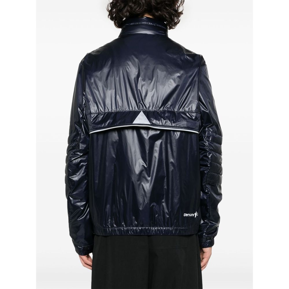 Moncler Blue Polyamide Men Jacket - Le schmidt