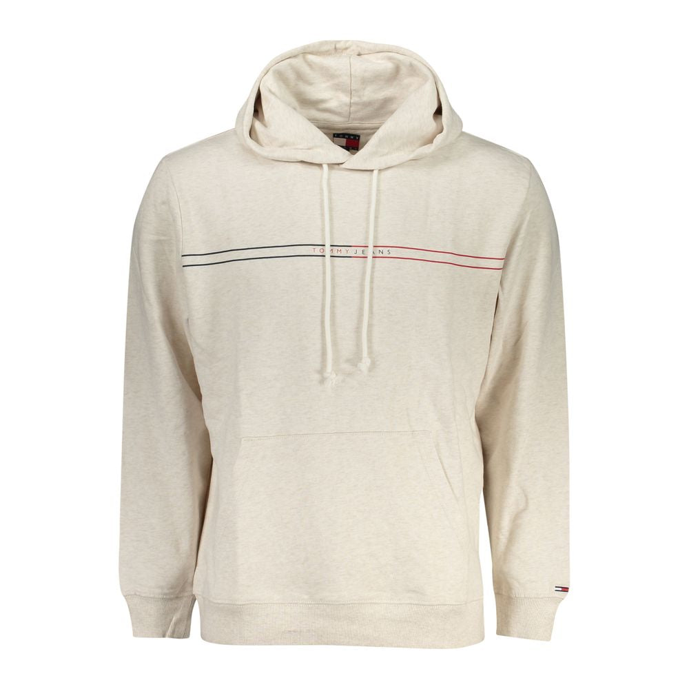 Tommy Hilfiger Beige Hættetrøje Regenerativt Bomuld Herre