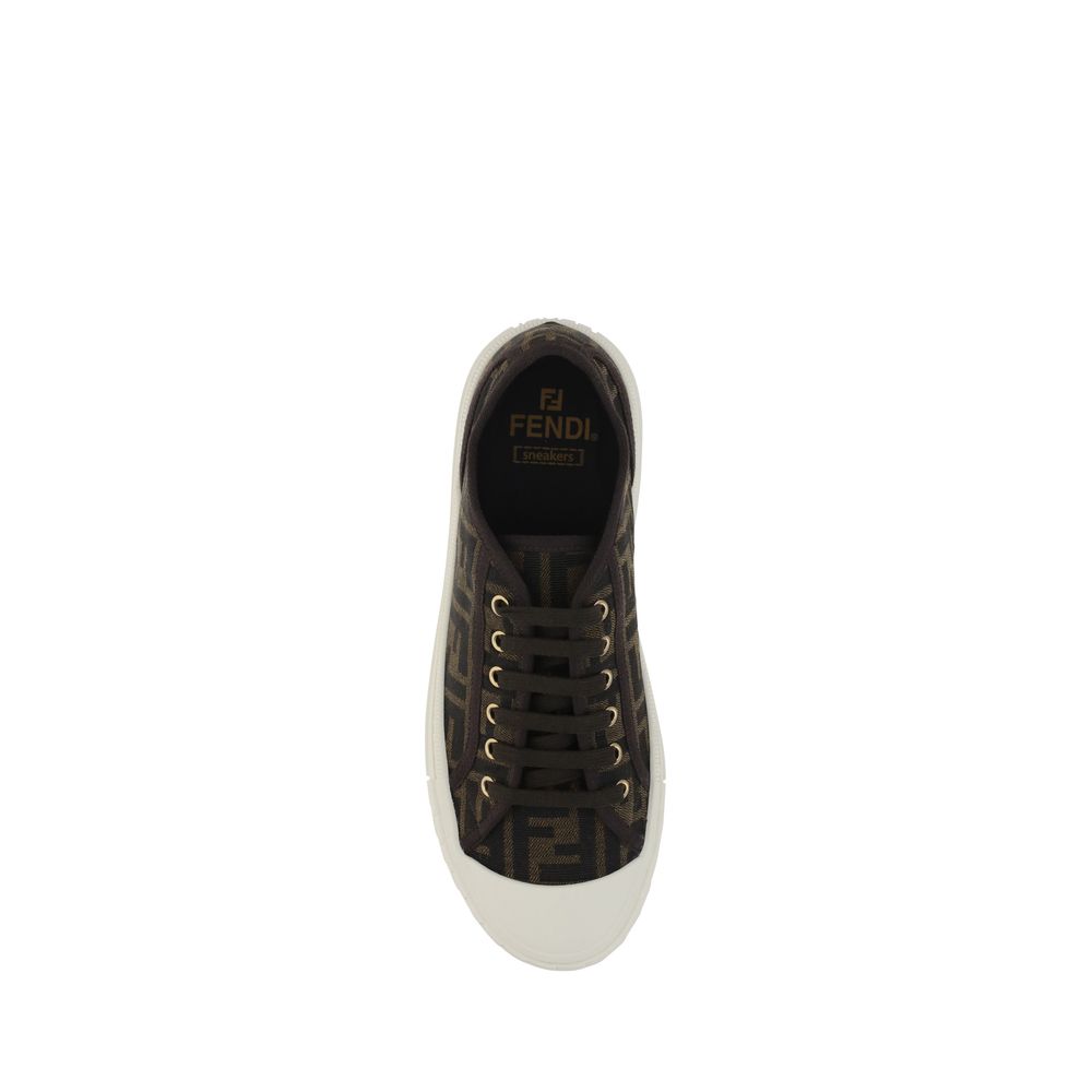 Fendi Monochrome Sneakers - Le schmidt