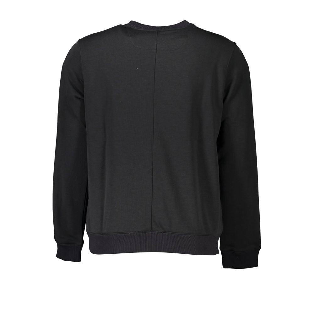 Calvin Klein Sort Polyester Herre Trøje Med CK Logo Design