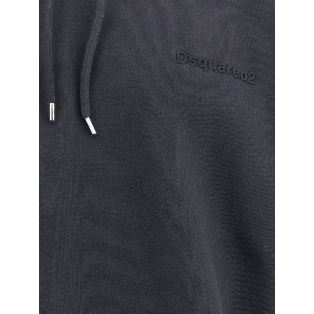 Dsquared² Black Cotton Sweatshirt