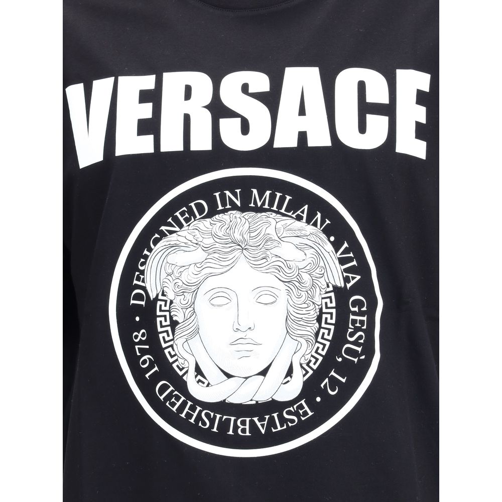 Versace T-Shirt with iconic Medusa head - Le schmidt