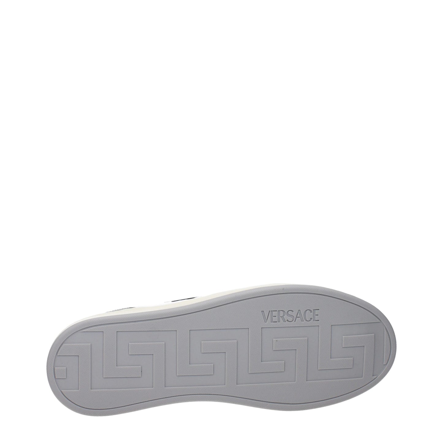 Versace White Leather Low Top Sneakers