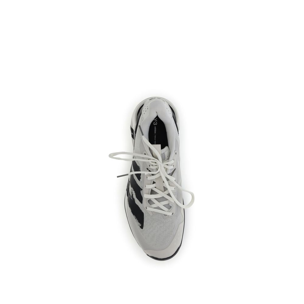 Y-3 White Fabric Athletic Sneakers