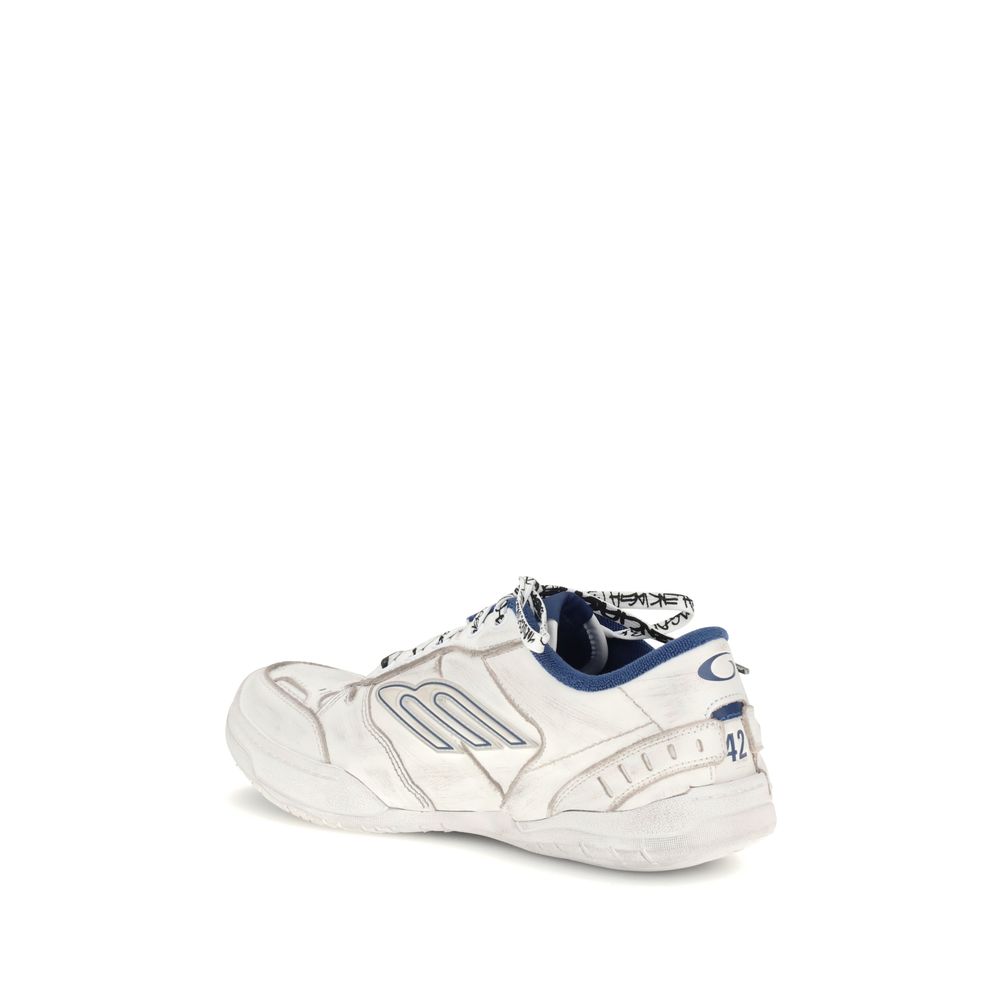 Balenciaga Hamptons Slidte Sneakers Med Dekonstruktion