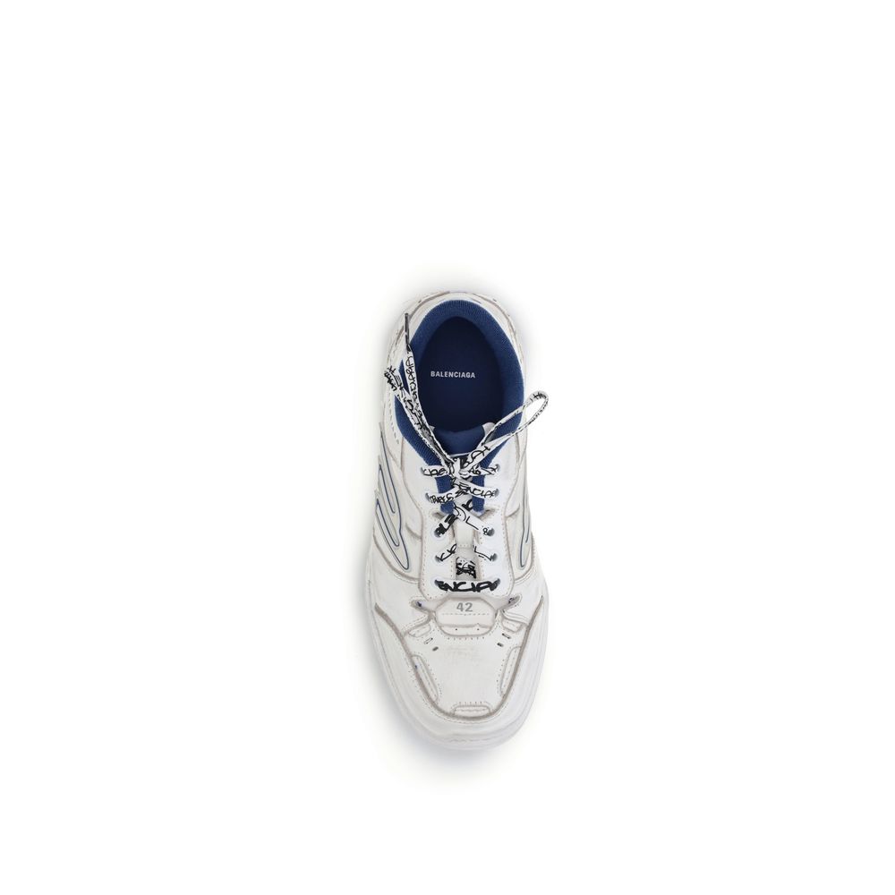 Balenciaga Hamptons Slidte Sneakers Med Dekonstruktion