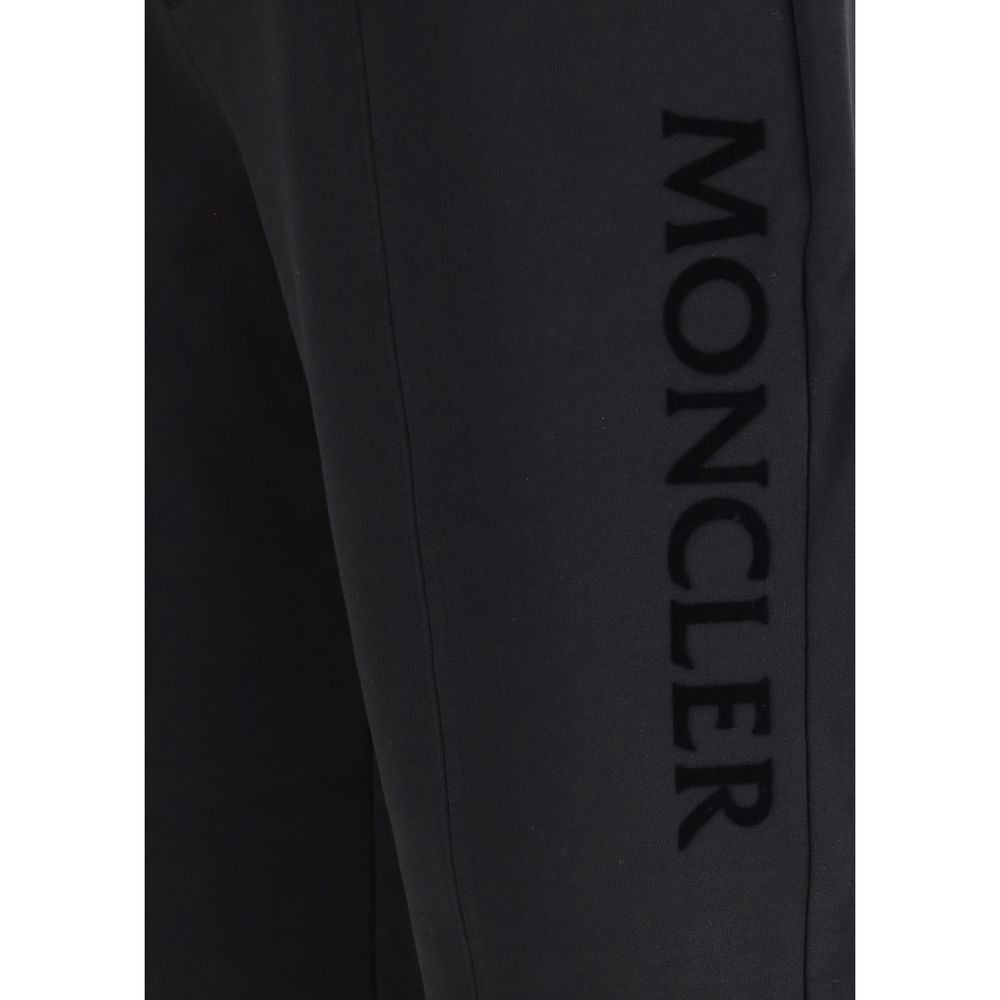 Moncler Black Cotton Sweatshirt