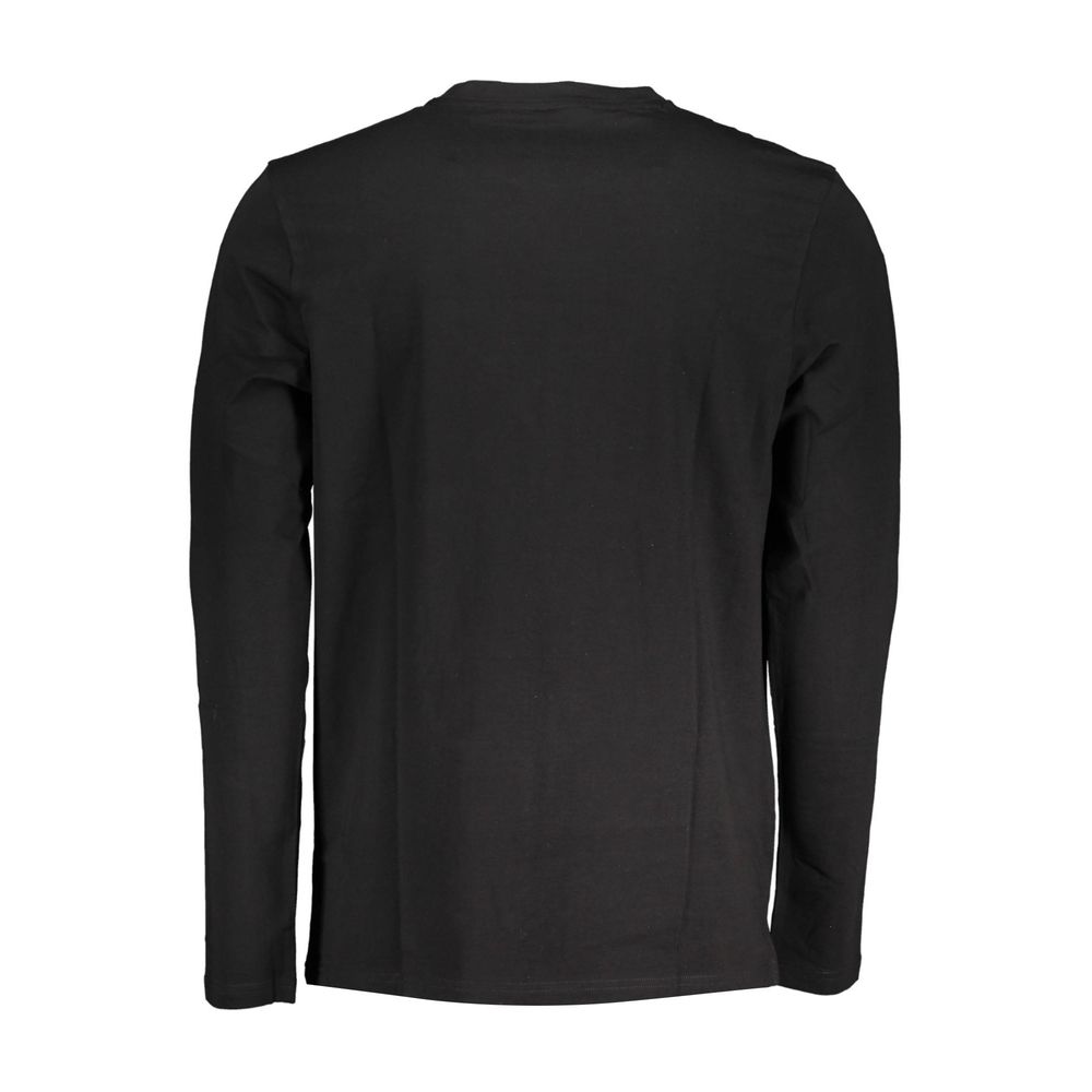 Hugo Boss Langærmet Bomuld T Shirt Med Logo Økologisk