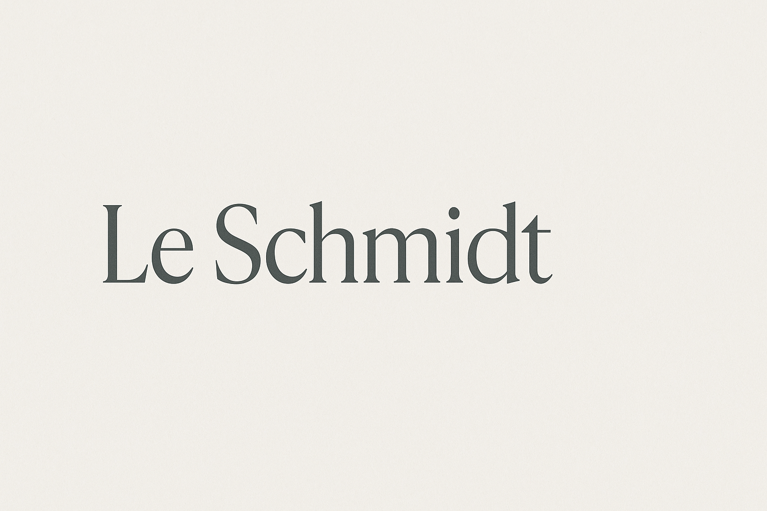 Banner om le schmidt