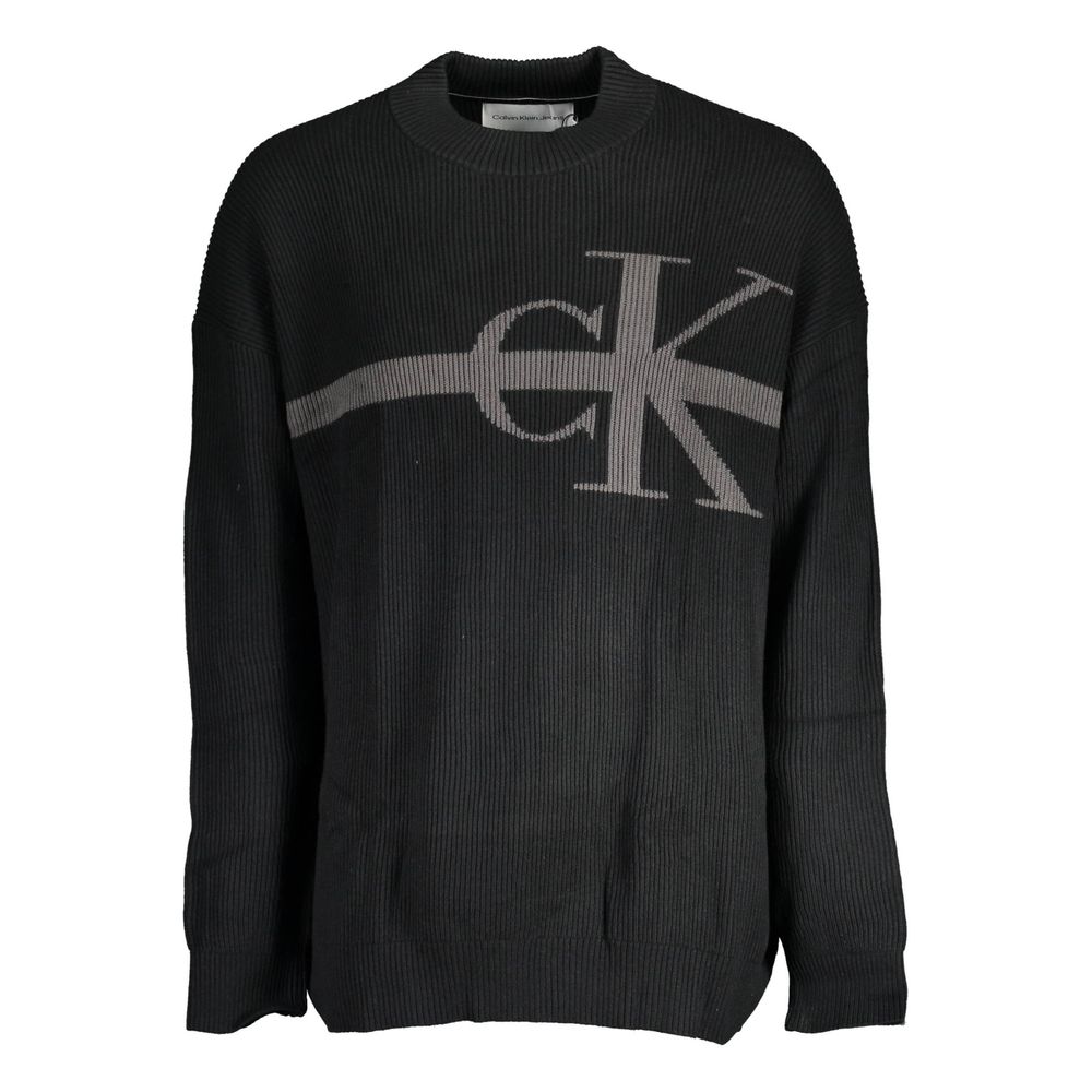 Calvin Klein Black Cotton Sweater - Le schmidt