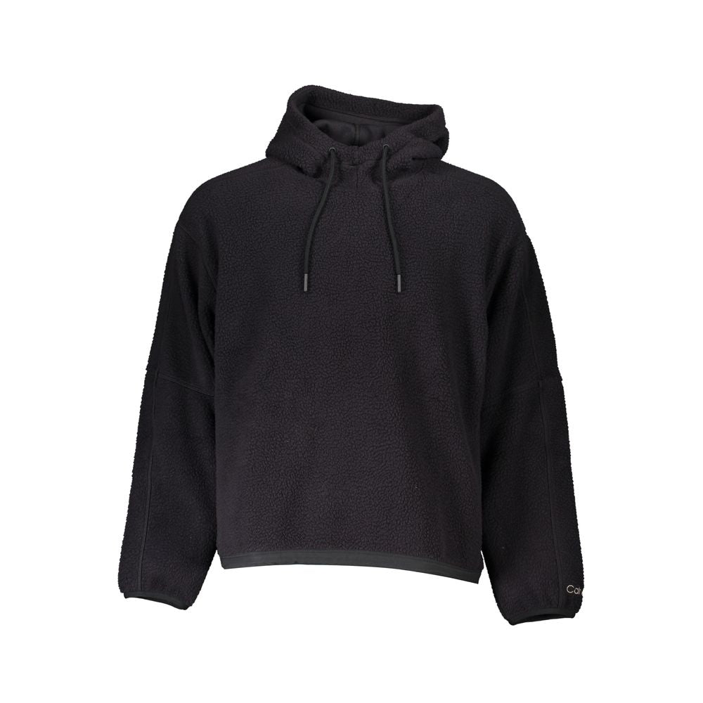 Calvin Klein Black Polyester Men Sweater with Hood - Le schmidt