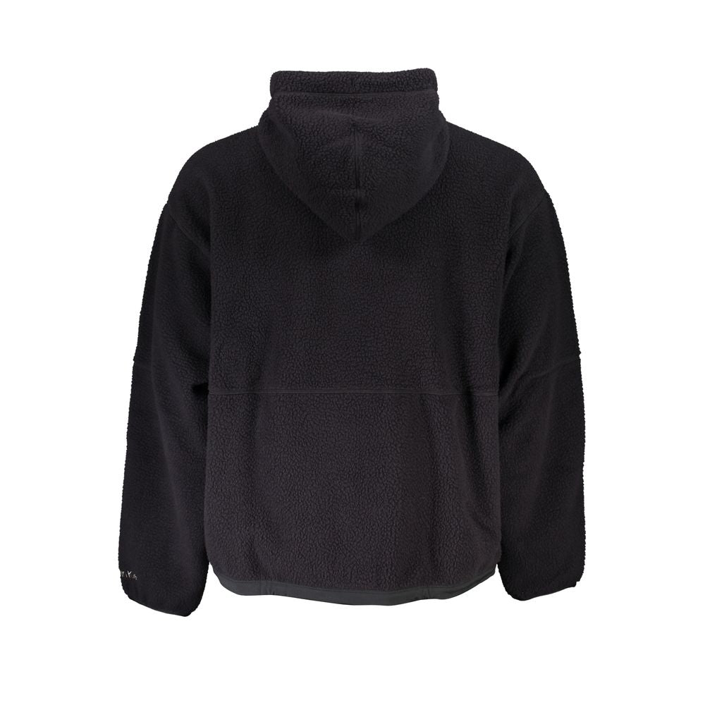 Calvin Klein Black Polyester Men Sweater with Hood - Le schmidt