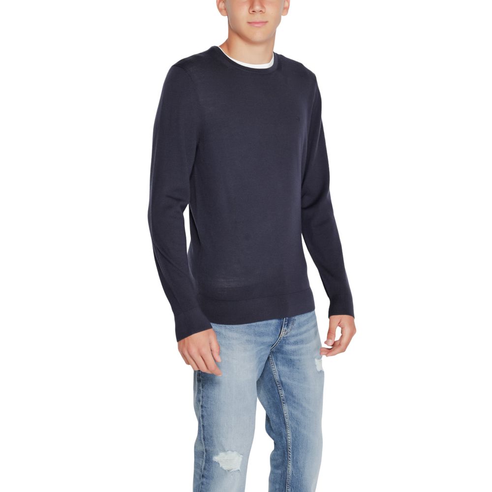 Calvin Klein Blue Recycled Wool Sportswear - Le schmidt
