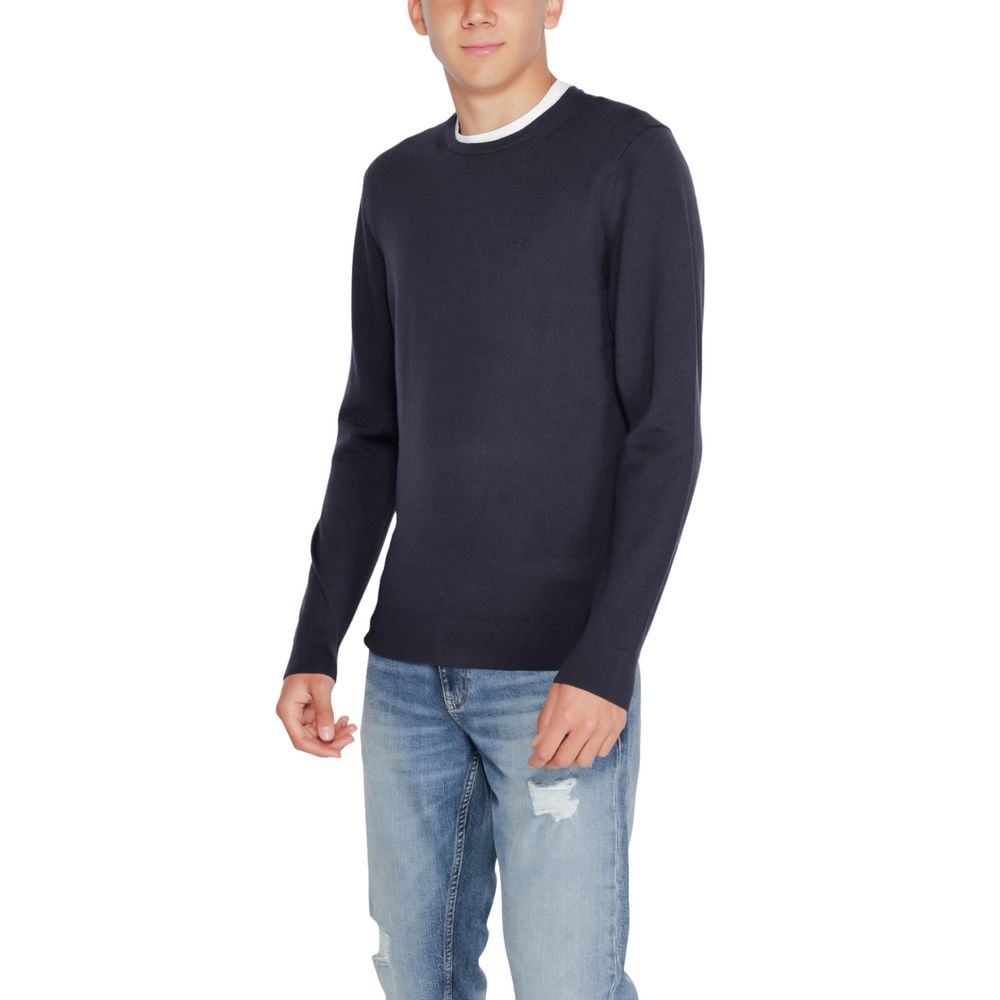 Calvin Klein Blue Recycled Wool Sportswear - Le schmidt