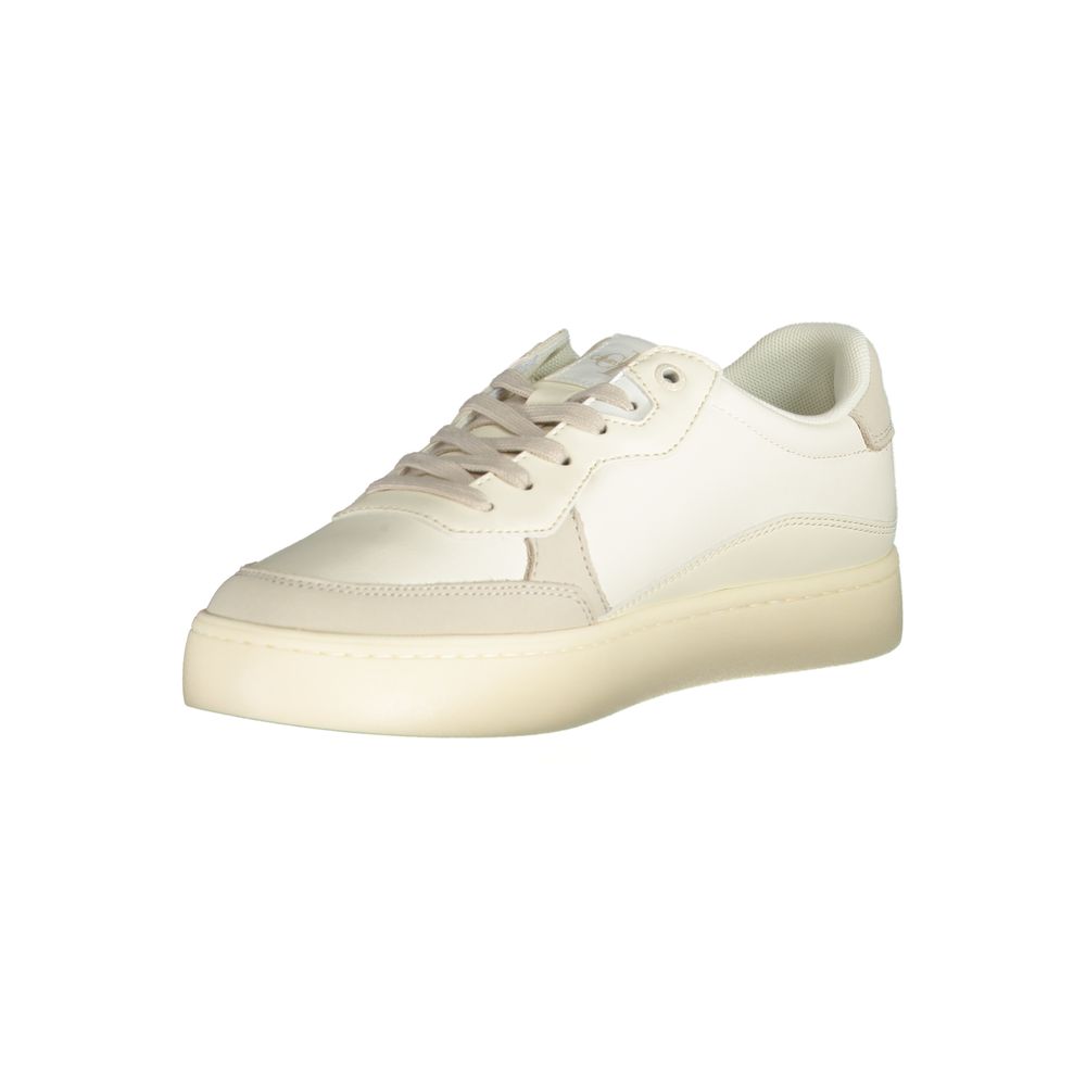 Calvin Klein Elegant White Sneakers with Contrast Accents - Le schmidt