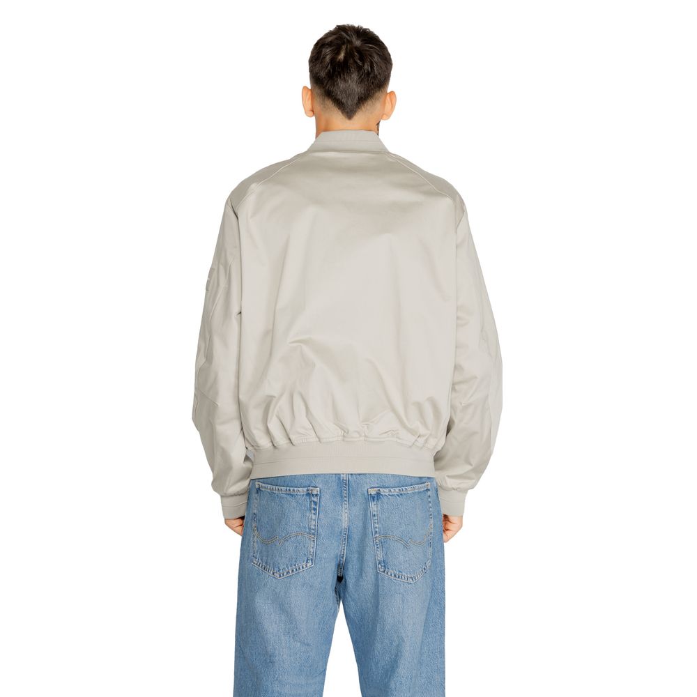 Calvin Klein Gray Organic Cotton Jackets & Coat - Le schmidt