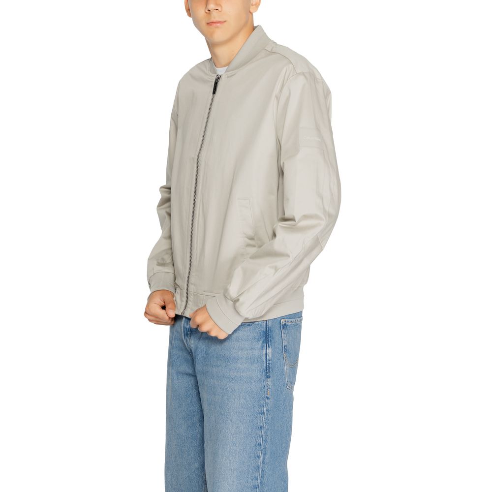 Calvin Klein Gray Organic Cotton Jackets & Coat - Le schmidt