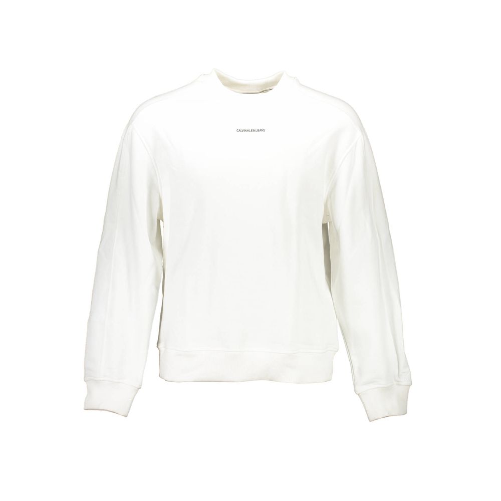 Calvin Klein White Cotton Men Sweater - Le schmidt