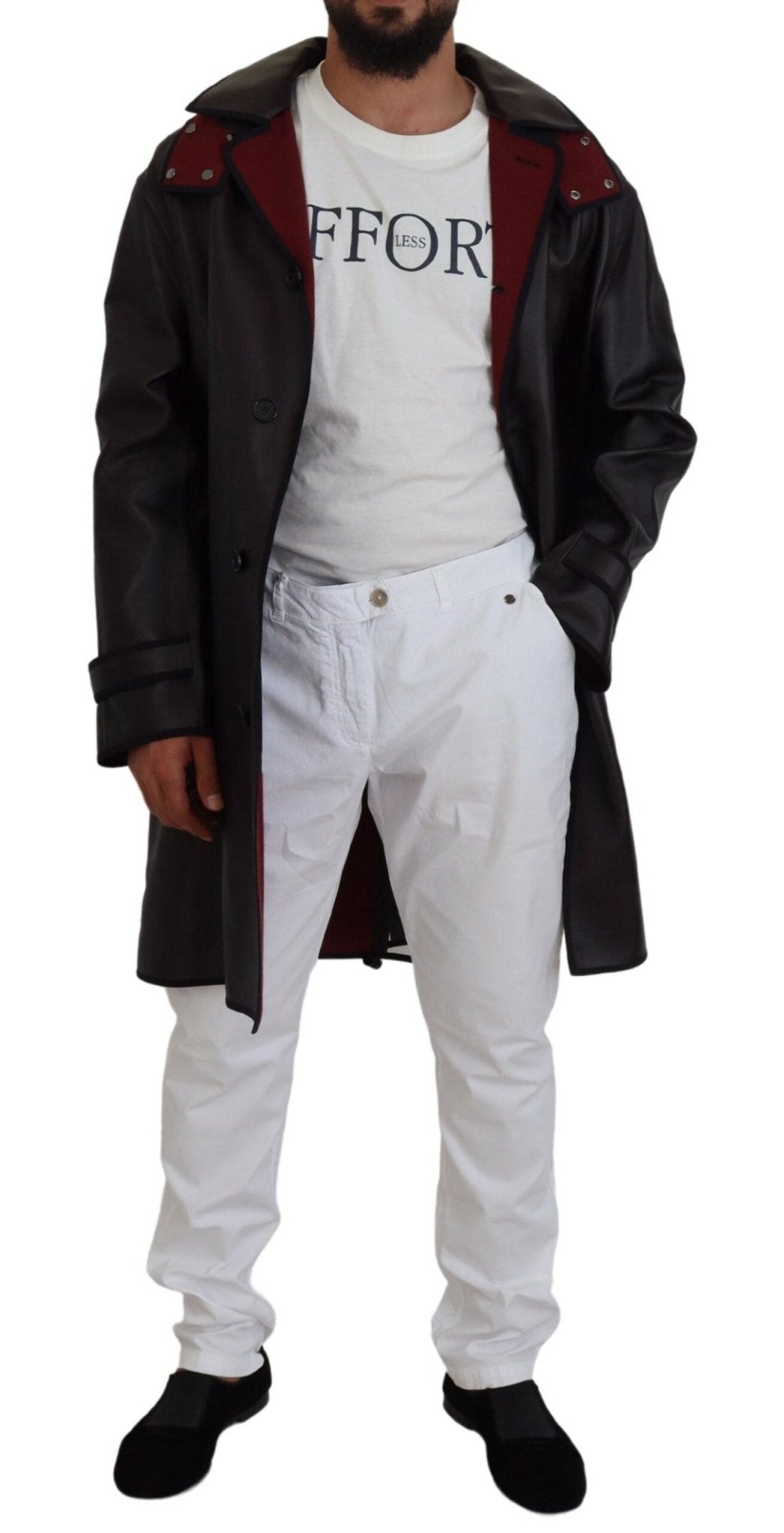 Dolce & Gabbana Black Trench Hooded Parka Cotton Jacket - Le schmidt