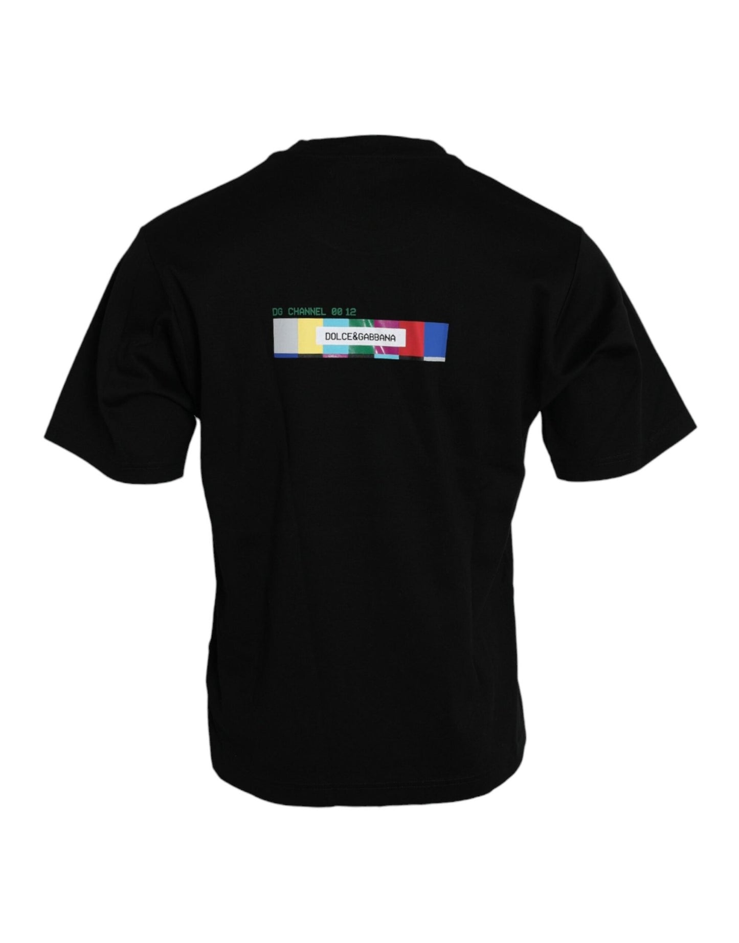 Dolce & Gabbana Black With Love Always Crew Neck Top T-shirt - Le schmidt