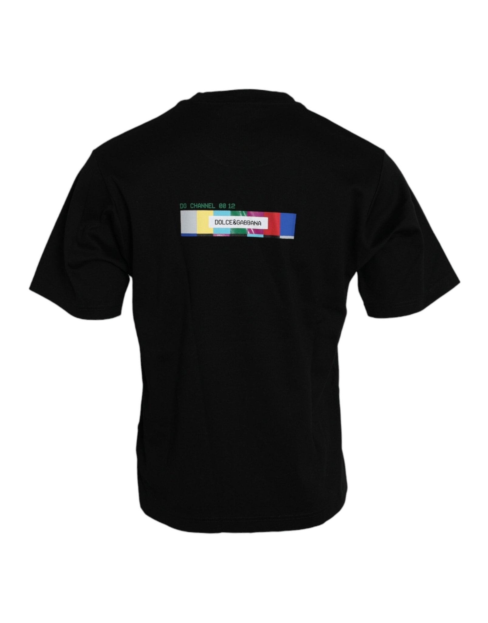 Dolce & Gabbana Black With Love Always Crew Neck Top T-shirt - Le schmidt