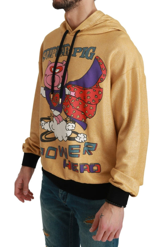 Dolce & Gabbana Gold Pig of the Year Hooded Sweater - Le schmidt