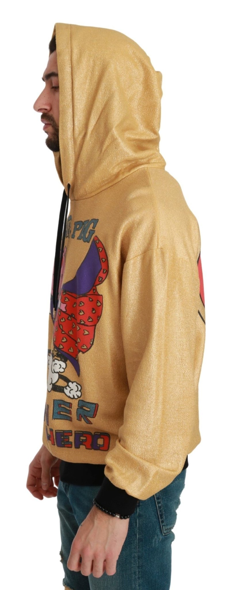 Dolce & Gabbana Gold Pig of the Year Hooded Sweater - Le schmidt