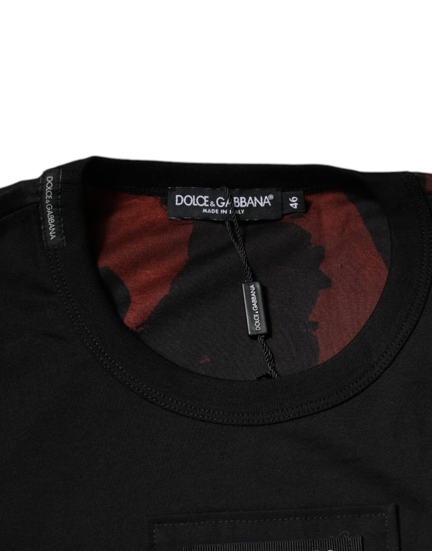 Dolce & Gabbana Multicolor Camouflage Crew Neck T-shirt - Le schmidt