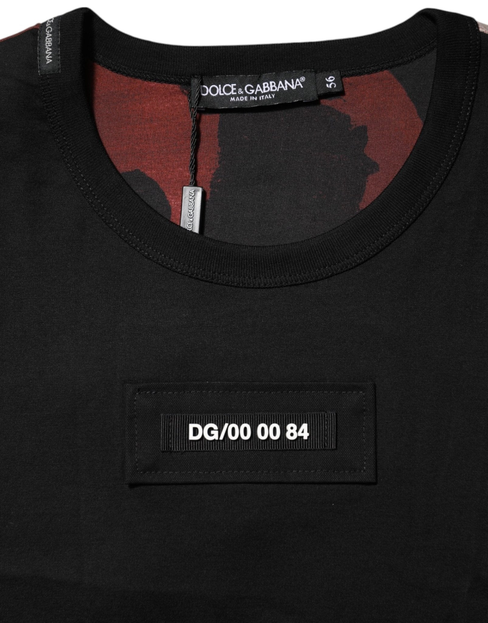 Dolce & Gabbana Multicolor Camouflage Crew Neck T-shirt - Le schmidt