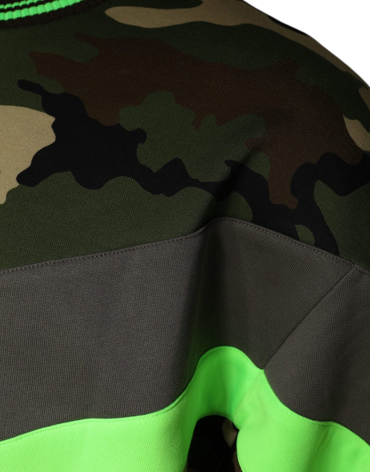 Dolce & Gabbana Multicolor Camouflage Sweatshirt Sweater - Le schmidt