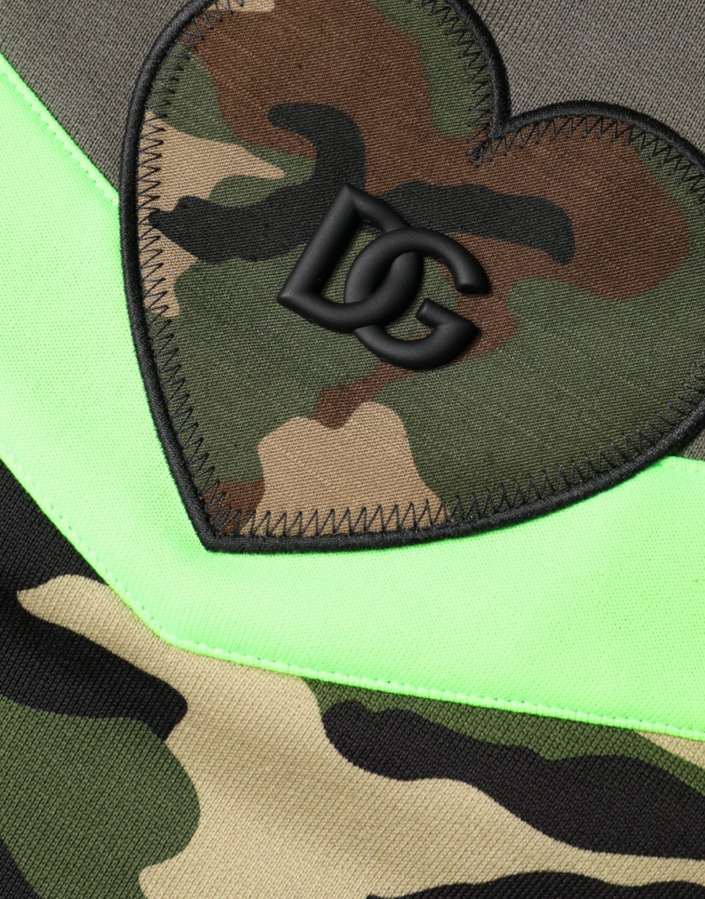 Dolce & Gabbana Multicolor Camouflage Sweatshirt Sweater - Le schmidt