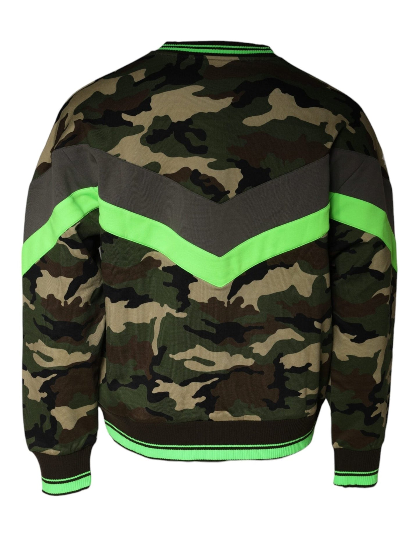Dolce & Gabbana Multicolor Camouflage Sweatshirt Sweater - Le schmidt