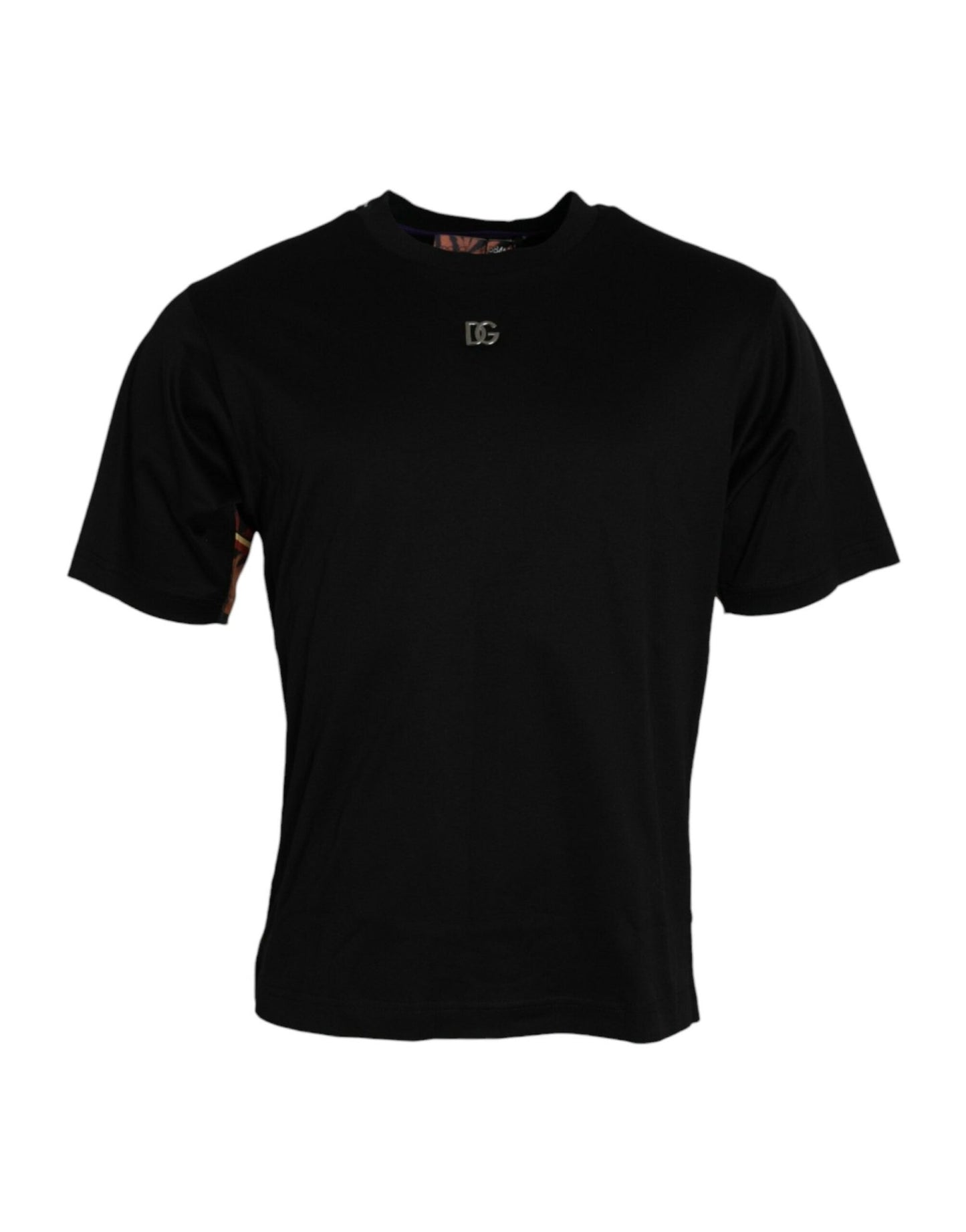 Dolce & Gabbana Multicolor Tiger Print Cotton Short Sleeves T-shirt - Le schmidt