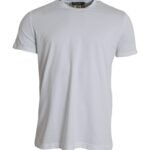 Dolce & Gabbana White Cotton Roundneck Short Sleeve T-shirt - Le schmidt